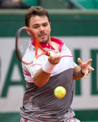 Stanislas Wawrinka (SUI) Tennis - French Open 2015 - Grand Slam ITF ATP Tennis Herren WTA Tennis Damen - Roland Garros - Paris - - France - 31 May 2015.