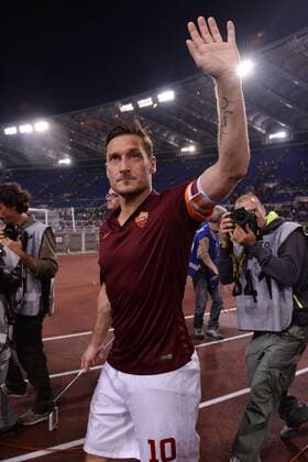 Francesco Totti Roma. Roma 31-05-2015 Stadio Olimpico. Football Calcio 2014 2015 Serie A. AS Roma vs. US Palermo. AntoniettaxBaldassarre