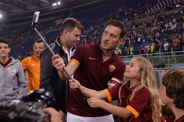 Francesco Totti Roma. Roma 31-05-2015 Stadio Olimpico. Football Calcio 2014 2015 Serie A. AS Roma vs. US Palermo. AntoniettaxBaldassarre