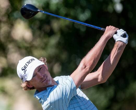 May 31, 2015: Will Wilcox tees off on hole 1 during the fourth round of the AT&T Byron Nelson at TPC Four Seasons Resort in Irving, TX. GOLF: MAY 31 PGA Golf Herren - AT&T Byron Nelson Championship - Final Round Icon1505310014 EDITORIAL USE ONLY