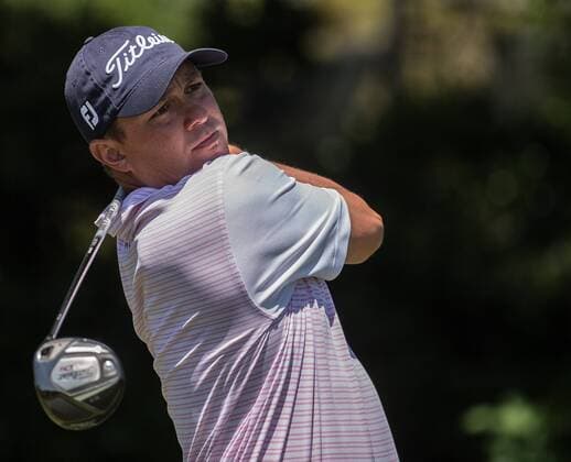 May 31, 2015: Jason Dufner hits his tee shot on hole 4 during the fourth round of the AT&T Byron Nelson at TPC Four Seasons Resort in Irving, TX. GOLF: MAY 31 PGA Golf Herren - AT&T Byron Nelson Championship - Final Round Icon1505310204 EDITORIAL USE ONLY