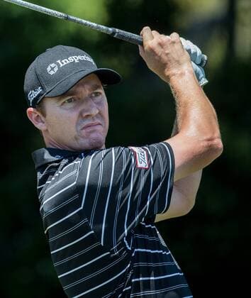 May 31, 2015: Jimmy Walker tees off on hole 4 during the fourth round of the AT&T Byron Nelson at TPC Four Seasons Resort in Irving, TX. GOLF: MAY 31 PGA Golf Herren - AT&T Byron Nelson Championship - Final Round Icon1505310284 EDITORIAL USE ONLY