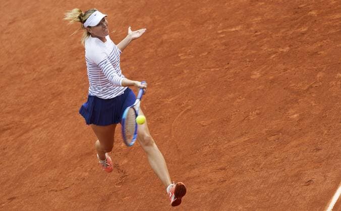TENNIS - WTA Tennis Damen French Open 2015 PARIS,FRANCE,01.JUN.15 - TENNIS - WTA Tour, Grand Slam, Roland Garros, French Open. Image shows Maria Sharapova (RUS). GEPAxpictures xMatthiasxHauer