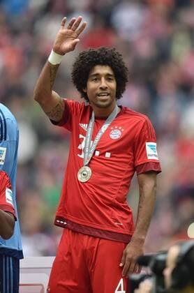 23.05.2015, Fussball, Saison 2014 15, 1. Bundesliga, 34. Spieltag, FC Bayern München - FSV Mainz 05 2:0 Dante (Bayern Muenchen)