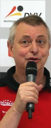 01.06.2015 Stuttgart, Nationaltrainer Deutschland Damen Volleyball Luciano Pedulla