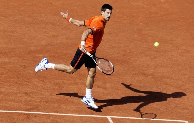 TENNIS - ATP Tennis Herren French Open 2015 PARIS,FRANCE,01.JUN.15 - TENNIS - ATP World Tour, Grand Slam, Roland Garros, French Open. Image shows Novak Djokovic (SRB). GEPAxpictures xMatthiasxHauer
