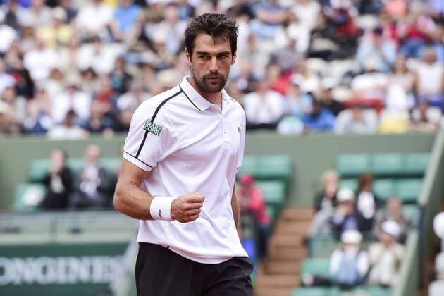 Jeremy Chardy (FRa) TENNIS : Roland Garros 2015 - Internationaux de France - 01 06 2015 