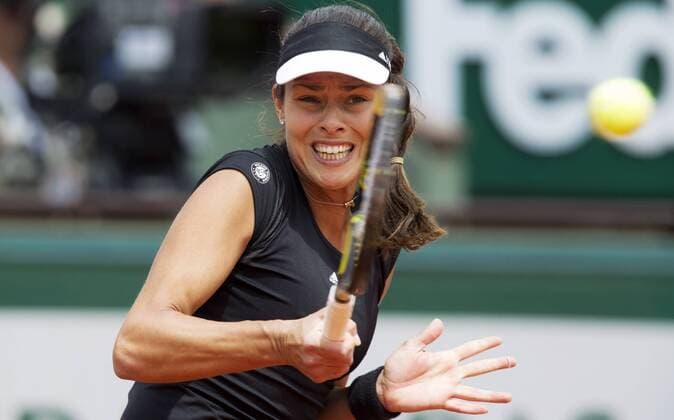 TENNIS - WTA Tennis Damen French Open 2015 PARIS,FRANCE,02.JUN.15 - TENNIS - WTA Tour, Grand Slam, Roland Garros, French Open. Image shows Ana Ivanovic (SRB). GEPAxpictures xMatthiasxHauer