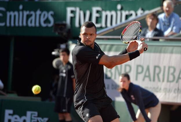Jo Wilfried Tsonga (fra) vs Kei Nishikori (jap) - 1 4finale SH TENNIS : Roland Garros 2015 - Internationaux de France - 02 06 2015 AnthonyBIBARD FEP Panoramic 