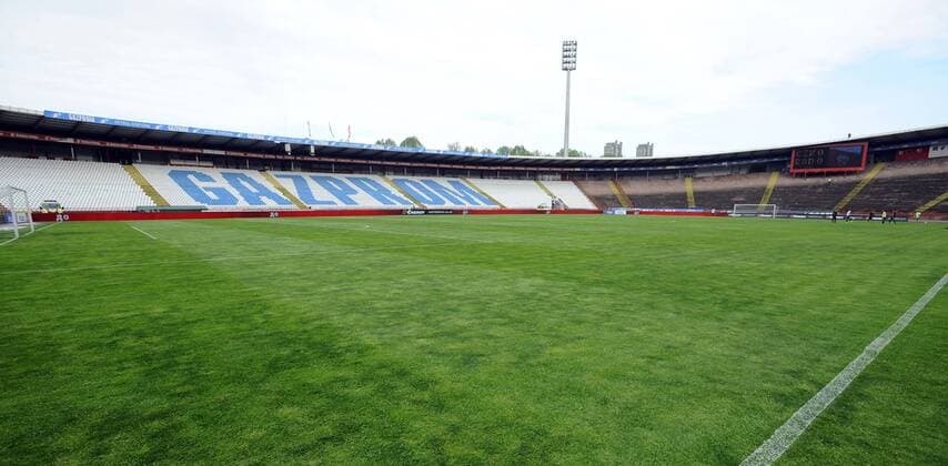 Stadion Rajko Mitic - Heimspielstätter Roter Stern Belgrad, 03.05.2015. NebojsaxParausic - 