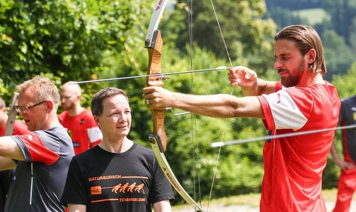 SOCCER - OEFB, team training course STEGERSBACH,AUSTRIA,03.JUN.15 - SOCCER - OEFB, Oesterreichischer Fussball-Bund, team training course, climbing at Riegersburg crag. Image shows Martin Harnik (AUT). GEPAxpictures xCh.xKelemen