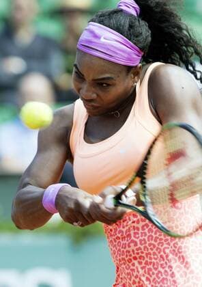 TENNIS - WTA Tennis Damen French Open 2015 PARIS,FRANCE,03.JUN.15 - TENNIS - WTA World Tour, Grand Slam, Roland Garros, French Open. Image shows Serena Williams (USA). GEPAxpictures xMatthiasxHauer