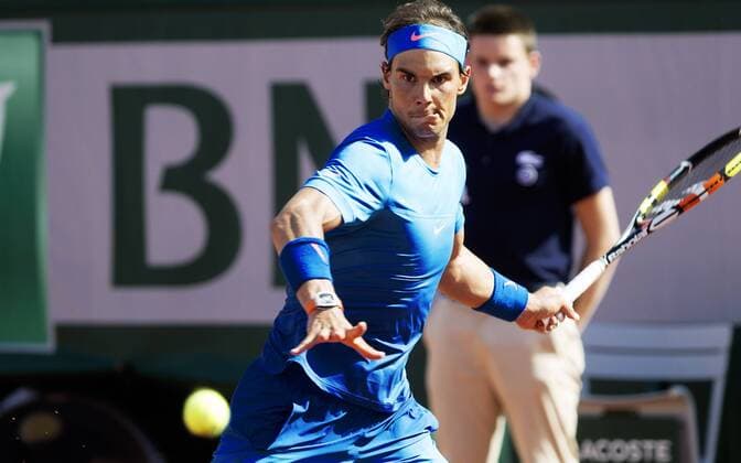 TENNIS - ATP Tennis Herren French Open 2015 PARIS,FRANCE,03.JUN.15 - TENNIS - ATP World Tour, Grand Slam, Roland Garros, French Open. Image shows Rafael Nadal (ESP). GEPAxpictures xMatthiasxHauer