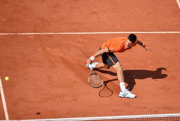 Novak Djokovic (srb)- 1 4 finale TENNIS : Roland Garros 2015 - Internationaux de France - 03 06 2015 AnthonyBIBARD FEP Panoramic 