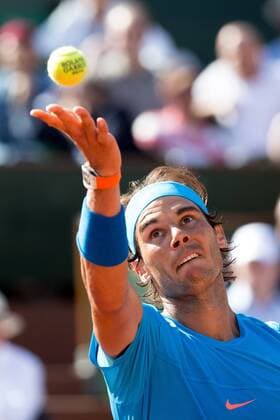 June 3, 2015: Rafael Nadal of Spain in action in a Quarterfinal match against Novak Djokovic of Serbia on day eleven of the 2015 French Open tennis tournament at Roland Garros in Paris, France. Djokovic won 75 63 61. Sydney Low Cal Media. Tennis 2015: French Open JUNE 3 - ZUMAc04_