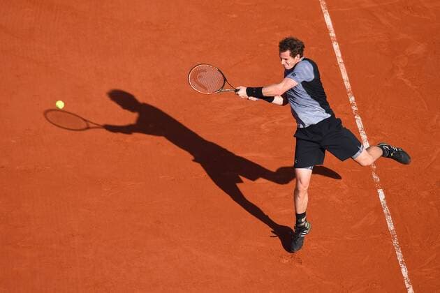 Andy Murray (GB) TENNIS : Roland Garros 2015 - French Open - 03 06 2015 TennisMagazine Panoramic 