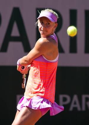 Jil Teichmann (SUI) Tennis - French Open 2015 - Grand Slam ITF ATP Tennis Herren WTA Tennis Damen - Roland Garros - Paris - - France - 4 June 2015. Juergen Hasenkopf