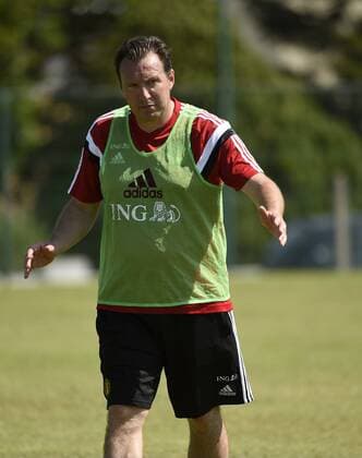 Marc Wilmots ( Coach ) FOOTBALL : Entrainement Belgique - Bordeaux - 04 06 2015 PhotoNews Panoramic 