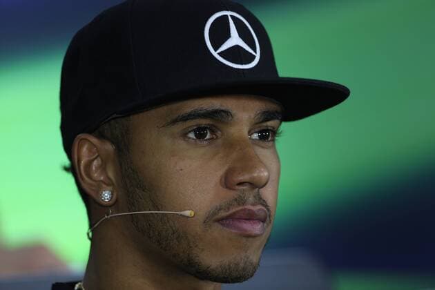 Aktuell Motorsport, Formel 1 GP von Kanada in Montreal, Pressekonferenz der Fahrer Canadian Grand Prix, Montreal 4 - 7 June 2015 04.06.2015 - press conference PK Pressekonferenz Lewis Hamilton (GBR) Mercedes AMG F1 W06 