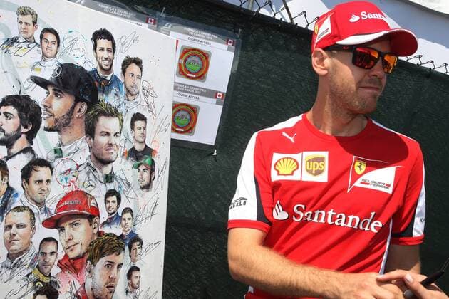 Canadian Grand Prix, Montreal 4 - 7 June 2015 04.06.2015 - Sebastian Vettel (GER) Scuderia Ferrari SF15-T 