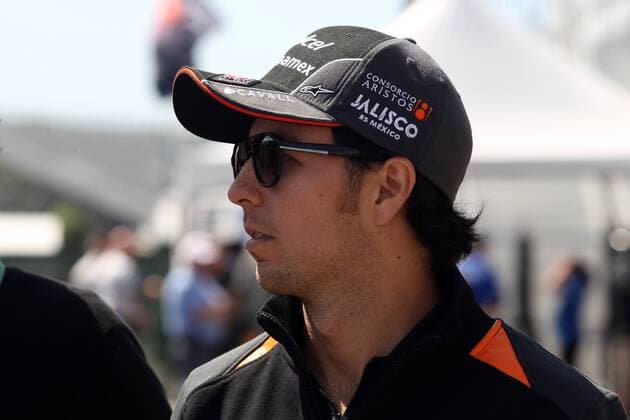 Canadian Grand Prix, Montreal 4 - 7 June 2015 04.06.2015 - Sergio Perez (MEX) Sahara Force India F1 VJM08 