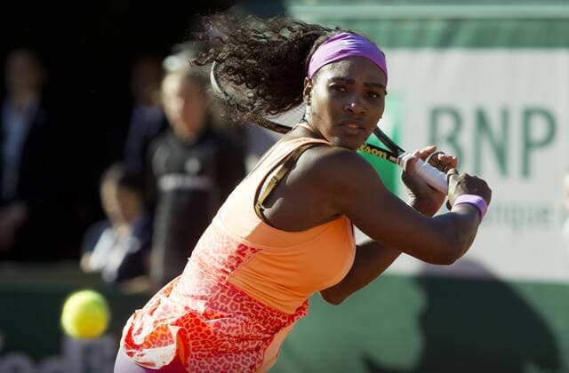 TENNIS - WTA Tennis Damen French Open 2015 PARIS,FRANCE,04.JUN.15 - TENNIS - WTA Tour, Grand Slam, Roland Garros, French Open. Image shows Serena Williams (USA). GEPAxpictures xMatthiasxHauer