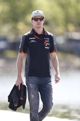Motorsports: FIA Formula One World Championship WM Weltmeisterschaft 2015, Grand Prix of Canada, 27 Nico Hulkenberg (GER, Sahara Force India F1 Team), xHOCHxZWEIx