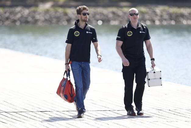 Motorsports: FIA Formula One World Championship WM Weltmeisterschaft 2015, Grand Prix of Canada, 8 Romain Grosjean (FRA, Lotus F1 Team), xHOCHxZWEIx
