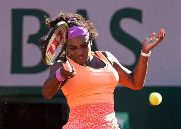 Serena Williams (USA) Tennis - French Open 2015 - Grand Slam ITF ATP Tennis Herren WTA Tennis Damen - Roland Garros - Paris - - France - 4 June 2015. Juergen Hasenkopf