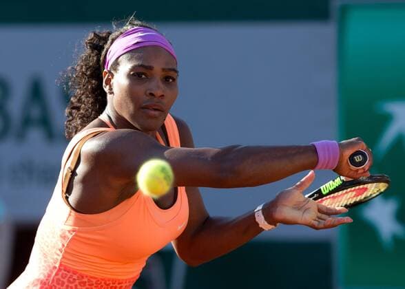 Serena Williams (USA) Tennis - French Open 2015 - Grand Slam ITF ATP Tennis Herren WTA Tennis Damen - Roland Garros - Paris - - France - 4 June 2015. Juergen Hasenkopf