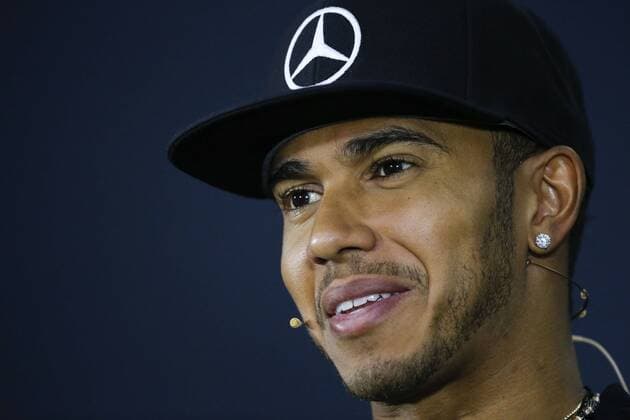 June 4, 2015 - Montreal, Canada - LEWIS HAMILTON of Great Britain and Mercedes AMG Petronas F1 Team talks during the press conference PK Pressekonferenz of the 2015 Formula 1 Canadian Grand Prix at Circuit Gilles Villeneuve in Montreal, Canada. F1 2015 - Canadian Grand Prix - Preparations - ZUMAg147