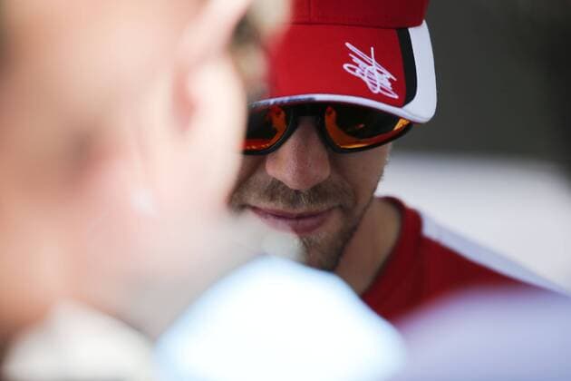 June 4, 2015 - Montreal, Canada - SEBASTIAN VETTEL of Germany and Scuderia Ferrari is seen in the paddock during preparations of the 2015 Formula 1 Canadian Grand Prix at Circuit Gilles Villeneuve in Montreal, Canada. F1 2015 - Canadian Grand Prix - Preparations - ZUMAg147