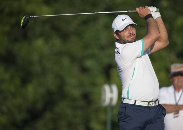 June 04 2015: Francesco Molinair teeing off during the first round of the Memorial Tournament held at the Muirfield Village Golf Club in Dublin, Ohio. GOLF: JUN 04 PGA Golf Herren - the Memorial Tournament - First Round Icon150604015 EDITORIAL USE ONLY