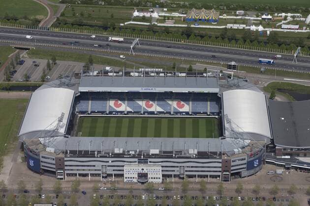 Aerial view of SC Heerenveen SC Heerenveen Dutch Eredivisie 2015 2016 xVIxVIxIMAGESxIVx 3941420