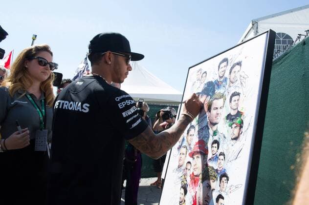 Canadian Grand Prix, Montreal 4 - 7 June 2015 04.06.2015 - Lewis Hamilton (GBR) Mercedes AMG F1 W06 