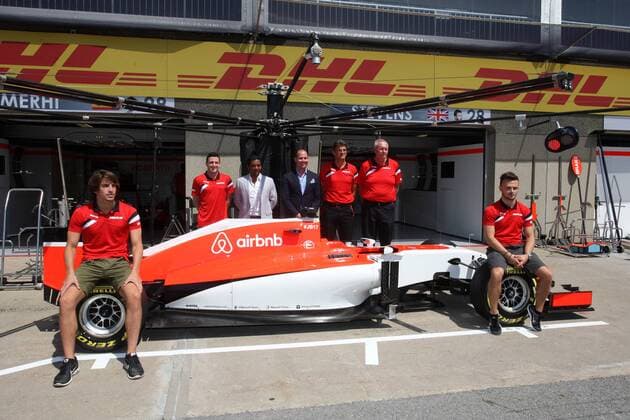 Canadian Grand Prix, Montreal 4 - 7 June 2015 04.06.2015 - Roberto Merhi (ESP) Manor Marussia F1 Team and William Stevens (GBR) Manor Marussia F1 Team 