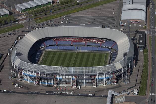 Aerial view of Feyenoord Rotterdam Feyenoord Rotterdam Dutch Eredivisie 2015 2016 xVIxVIxIMAGESxIVx 3941445