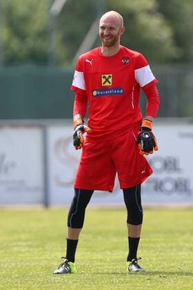 SOCCER - OEFB, team training course STEGERSBACH,AUSTRIA,05.JUN.15 - SOCCER - OEFB, Oesterreichischer Fussball-Bund, team training course. Image shows Robert Almer (AUT). GEPAxpictures xCh.xKelemen