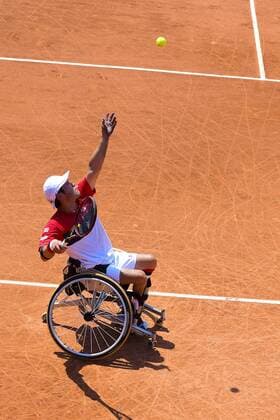 Shingo Kunieda (jpn) TENNIS : Roland Garros 2015 - French Open - Finale Fauteuil homme - Internationaux de France - 05 06 2015 