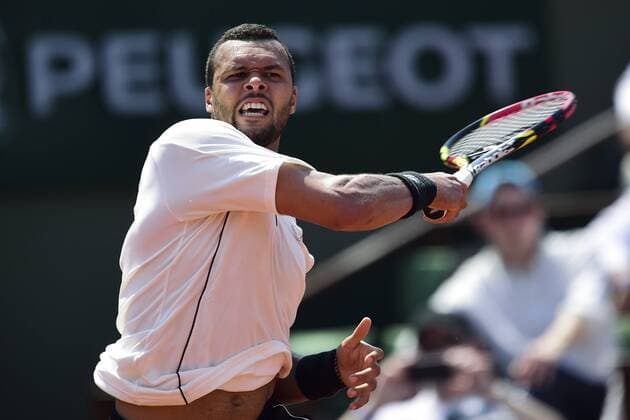 Jo Wilfried Tsonga (fra) TENNIS : Roland Garros 2015 - French Open - semifinal - Internationaux de France - 05 06 2015 
