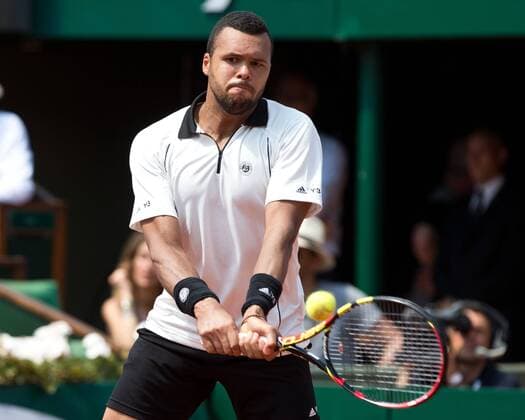 Jo-Wilfried Tsonga (FRA) Tennis - French Open 2015 - Grand Slam ITF ATP Tennis Herren WTA Tennis Damen - Roland Garros - Paris - - France - 5 June 2015.
