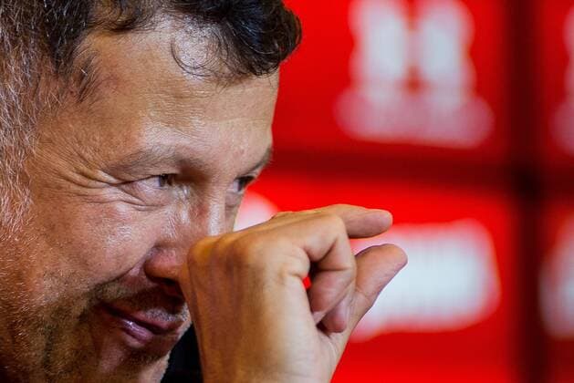 Treino do SPFC SAO PAULO, Brazil - 05 06 2015: TRAINING SPFC - Juan Carlos Osorio during training the S?o Paulo Futebol Clube, held in CCT Barra Funda. (Photo: Mauricio Rummens FotoArena)  Maur?cioxRummens