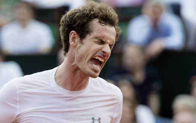 TENNIS - ATP Tennis Herren French Open 2015 PARIS,FRANCE,05.JUN.15 - TENNIS - ATP World Tour, Grand Slam, Roland Garros, French Open. Image shows Andy Murray (GBR). GEPAxpictures xMatthiasxHauer