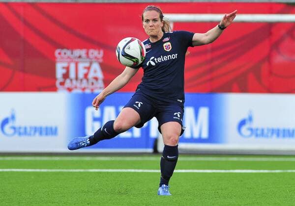 June 5, 2015 - Ottawa, Ontario, Canada - June 05, 2015: Team Norway forward Hege Hansen during the Norway team training session at Algonquin College in Ottawa, Canada prior to the start of the FIFA 2015 Women s World Cup. Soccer: FIFA 2015 Women s World Cup - Norway Training Session. - ZUMAk120