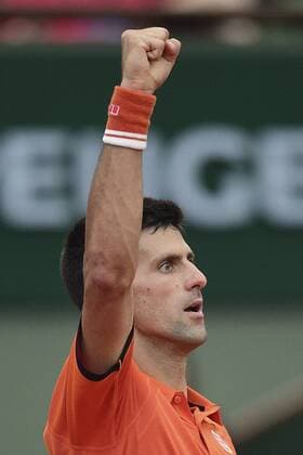 Novak Djokovic (srb) TENNIS : Roland Garros 2015 - French Open - semifinal - Internationaux de France - 05 06 2015 