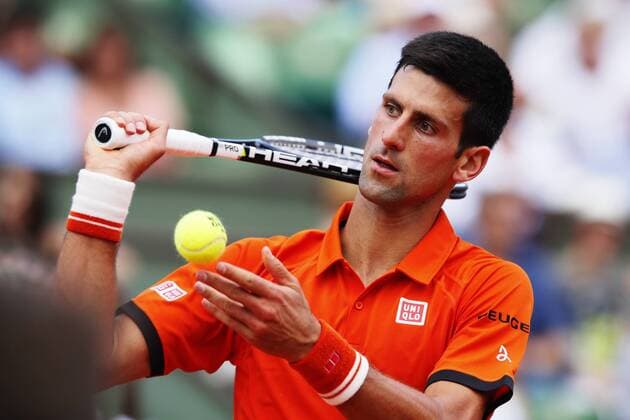 Tennis - French Open - Roland Garros, Paris, France 5 june, Novak Djokovic during their singles match at the French Open tennis tournament at the Roland Garros stadium in Paris, France, 5 june , 2015 (Photo: alfonso jimenez valero Cordon Press) 