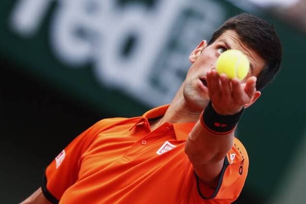 Tennis - French Open - Roland Garros, Paris, France 5 june, Novak Djokovic during their singles match at the French Open tennis tournament at the Roland Garros stadium in Paris, France, 5 june , 2015 (Photo: alfonso jimenez valero Cordon Press) 
