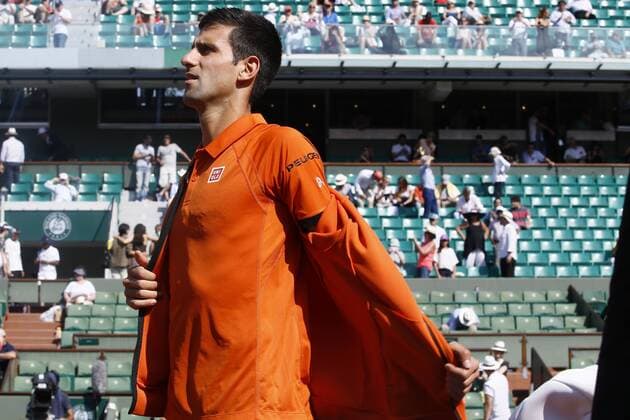 Tennis - French Open - Roland Garros, Paris, France 5 june, Novak Djokovic during their singles match at the French Open tennis tournament at the Roland Garros stadium in Paris, France, 5 june , 2015 (Photo: alfonso jimenez valero Cordon Press) 
