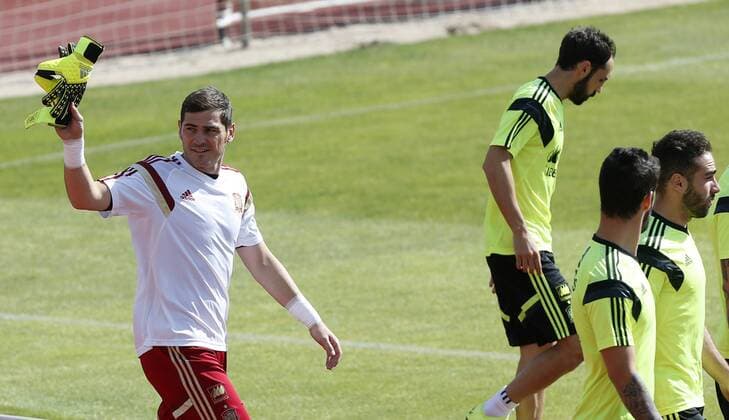 Aktuell Fußball, Nationalteam Spanien, Training Spain s national team Nationalteam training session in Las Rozas. In this picture, Iker Casillas. xPABLOGARCIAx 