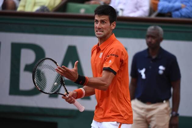 Novak Djokovic (SRB) TENNIS : Roland Garros 2015 - Internationaux de France - 05 06 2015 TennisMagazine 
